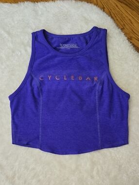 Beyond Yoga Purple Cropped Top, Womens Size Large